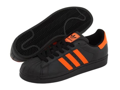 adidas schuhe schwarz lack mit orange|Orange Sneaker .